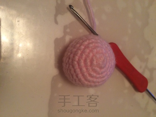 少女心爆棚的小鹿头 第4步