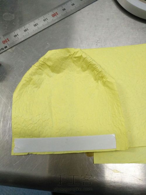 对手残党非常友好的超简易手揉纸玫瑰！ 第8步