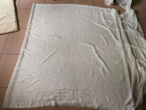 白色连衣裙 第2步