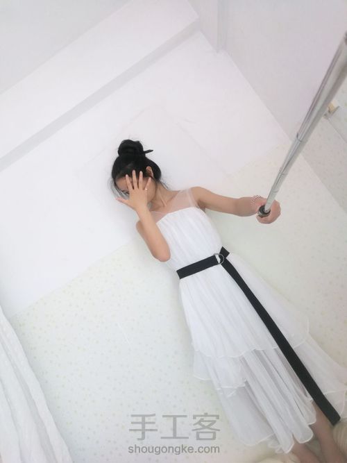 白色连衣裙 第8步