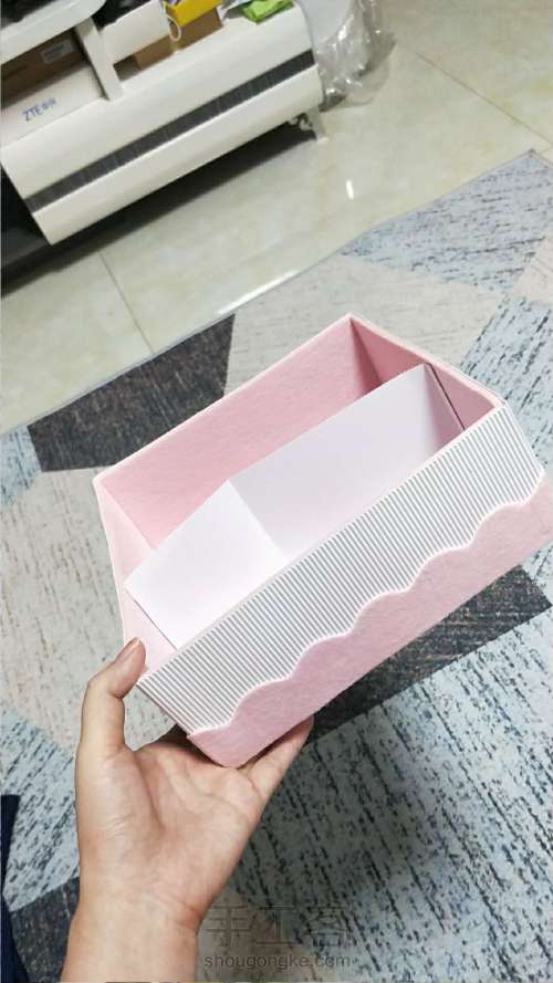 【原创】不织布蛋糕储物盒 第1步