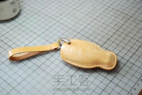 奔驰汽车钥匙包教程 第17步