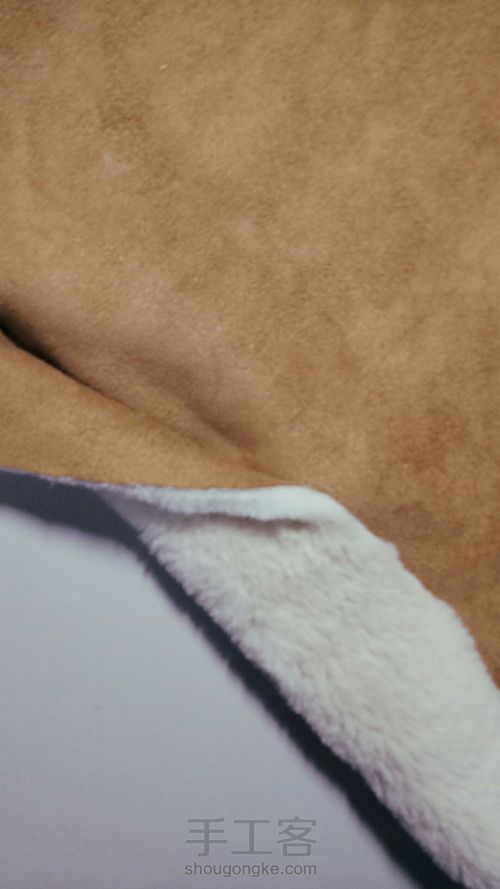 【nyx手作】童装 卡其色皮毛一体外套 画版+制作 超详细 第17步