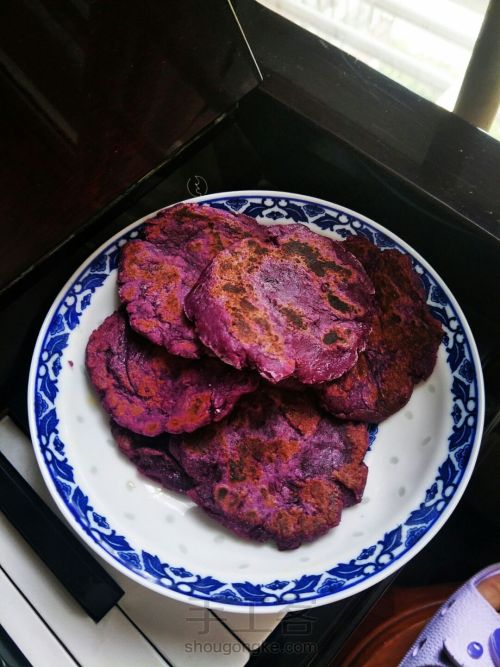 奶香紫薯饼 第13步