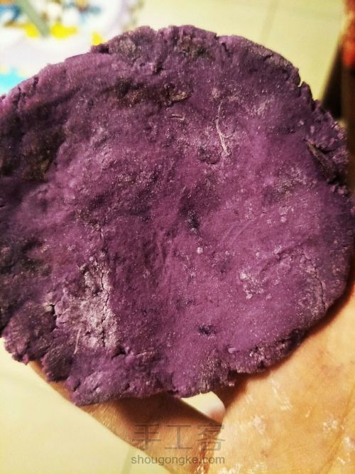 奶香紫薯饼 第9步