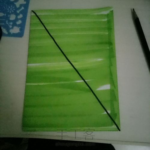 最简单的叶子折法 第3步