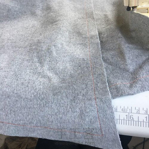 简单的双面呢短裙教程 第6步