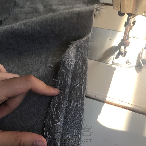 简单的双面呢短裙教程 第8步