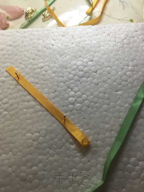温柔撞色发圈 第15步