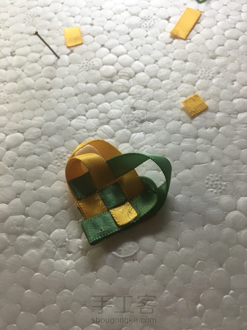温柔撞色发圈 第23步