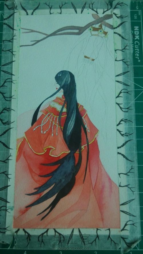 「古风•嫁衣」 第6步