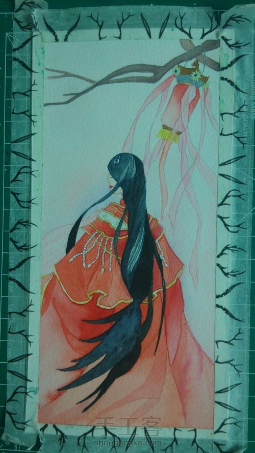 「古风•嫁衣」 第7步