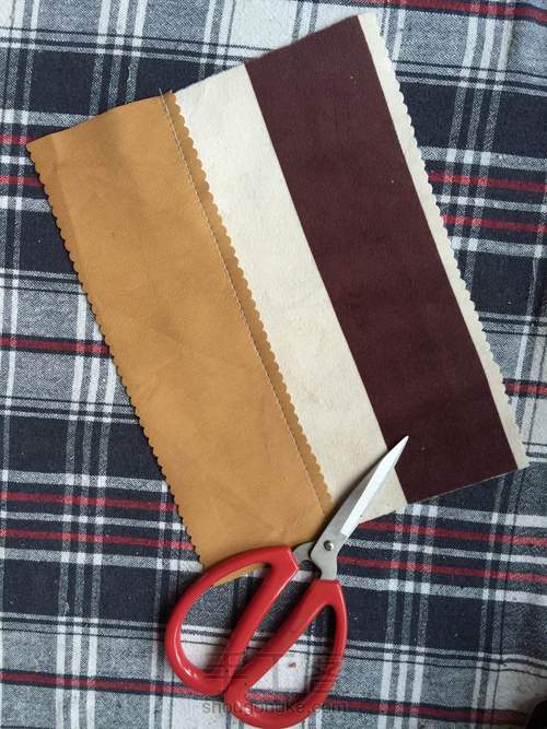 抽绳小袋 第2步