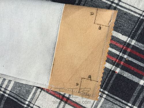 抽绳小袋 第3步