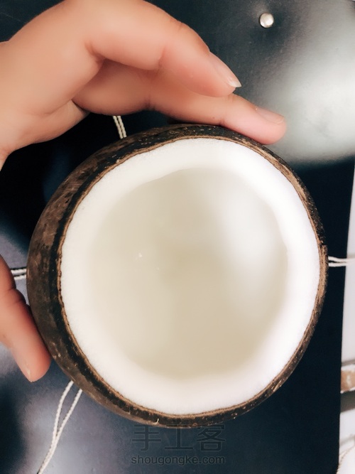 🎐文艺满满的椰子吊盆🥥 第9步