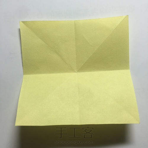 Bigbang 应援灯折法 第2步