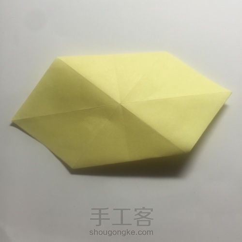 Bigbang 应援灯折法 第4步