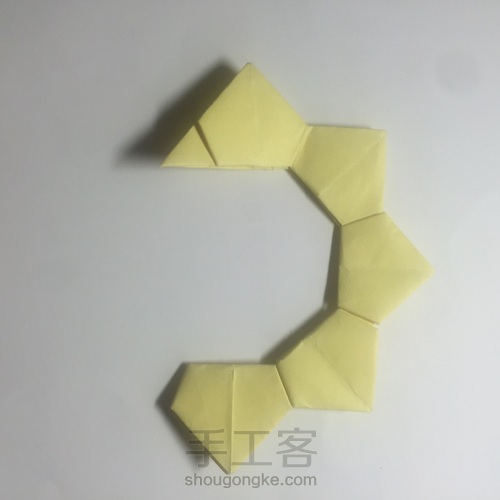 Bigbang 应援灯折法 第13步