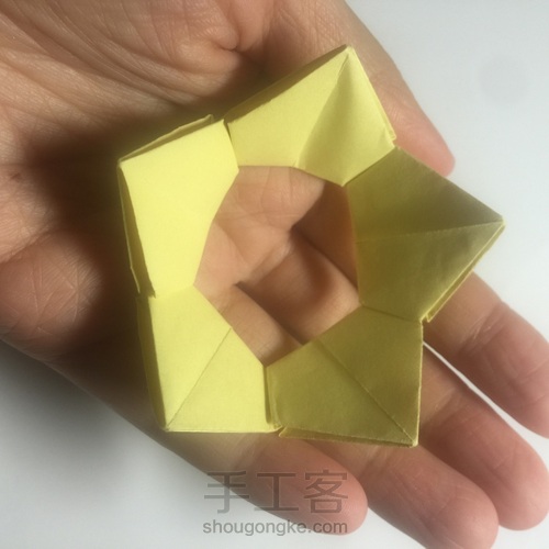 Bigbang 应援灯折法 第14步