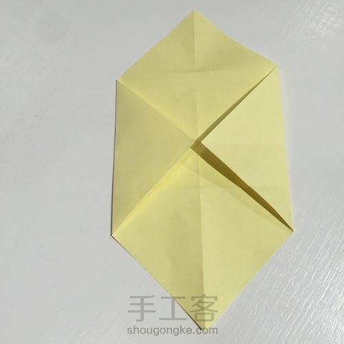 小鸡红包折法 第5步