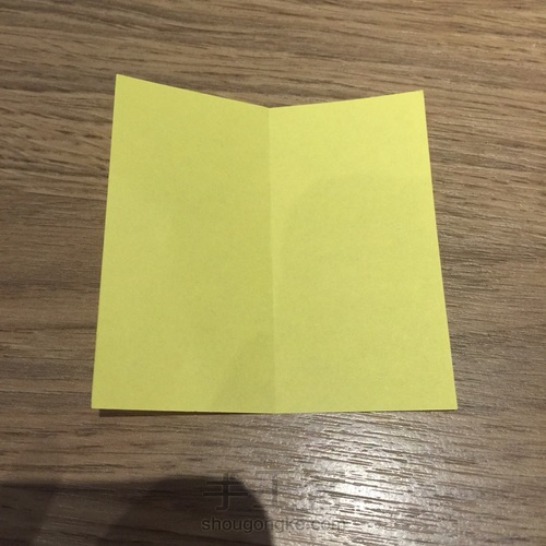 (立方体系列）一款立方体折法 第3步