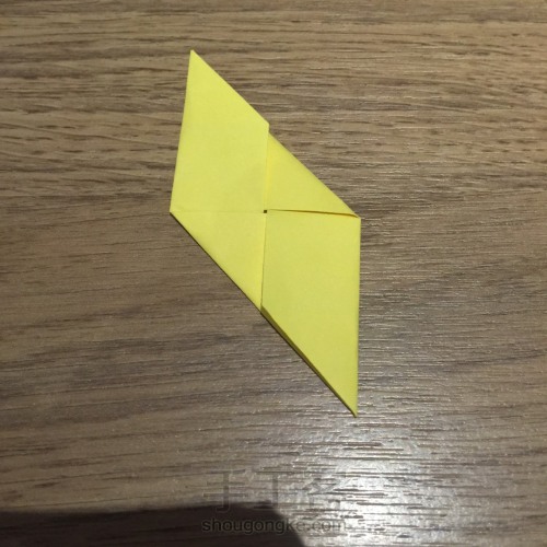 (立方体系列）一款立方体折法 第8步