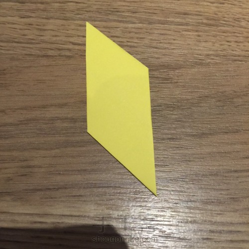 (立方体系列）一款立方体折法 第9步