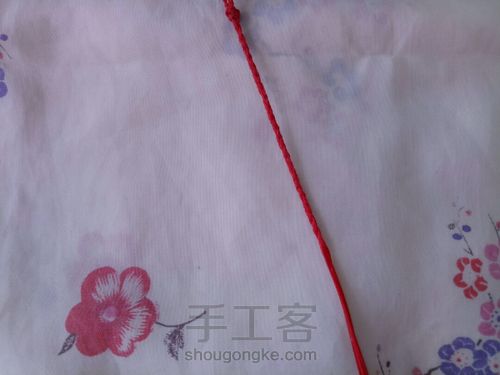 给自己来一条简洁的红绳子 第4步