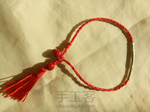 给自己来一条简洁的红绳子 第9步