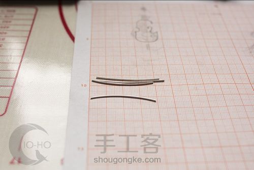 绕线立体绿松小花 第1步