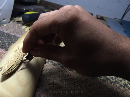 “非主流”螳螂雕刻教程 第21步