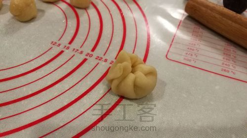 美味红豆酥 第4步