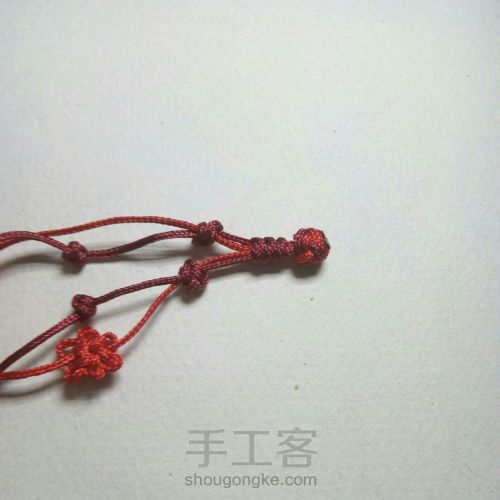[年华]红绳编织手链首饰 古风文艺复古DIY 第16步