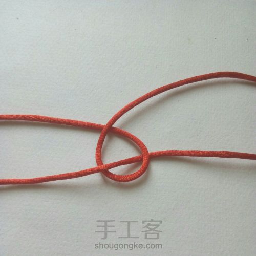 [年华]红绳编织手链首饰 古风文艺复古DIY 第3步