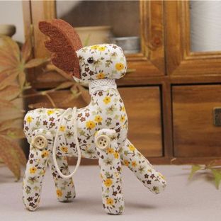 《幸福布落》~布艺小鹿