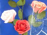 纸艺玫瑰花制作
