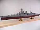 精细制作拼装舰船模型 1:350 胡德号战列巡洋舰