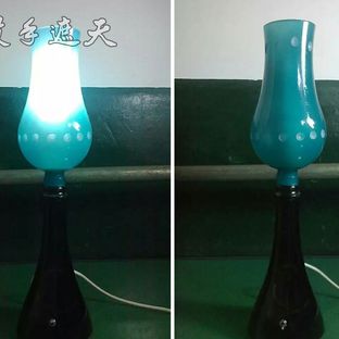 【玻璃瓶雕】创意台灯（第1期）玻璃瓶台灯制作