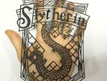 哈利波特系列斯莱特林Slytherin学院蛇院徽章剪纸教程