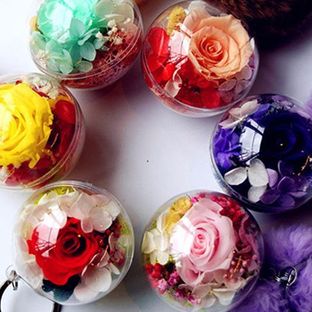 永生花花球钥匙扣车挂系列