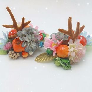 【公主手作】圣诞节森女系麋鹿角发饰教程【材料/成品可购】