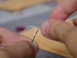 致初学者-- “两针一线”手缝怎么穿针的？