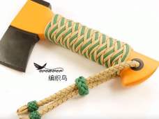 伞绳斧柄编织教程