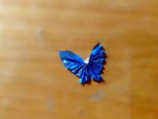 巧用糖纸制作漂亮的蝴蝶（二）