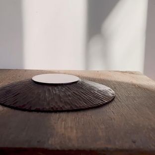 黑胡桃木盘，大气好看