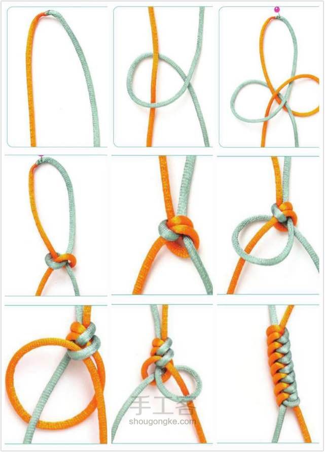 一根红绳手链教程图片