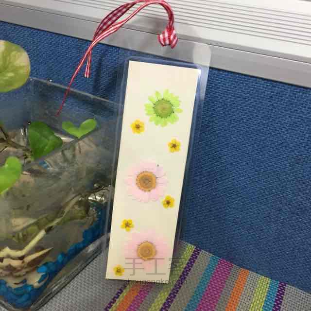 植物花瓣書籤 第21步