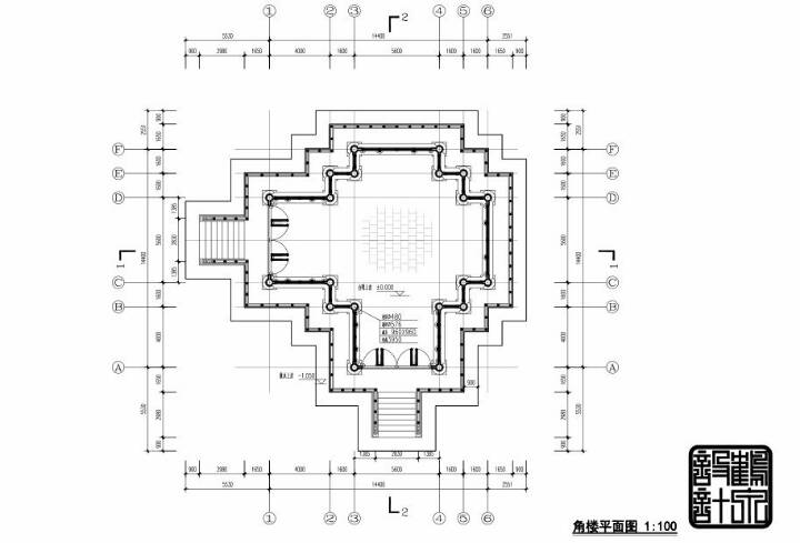 故宫角楼结构示意图图片