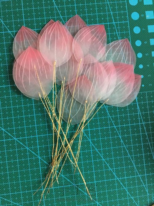 热缩片——荷花?莲花? 第14步