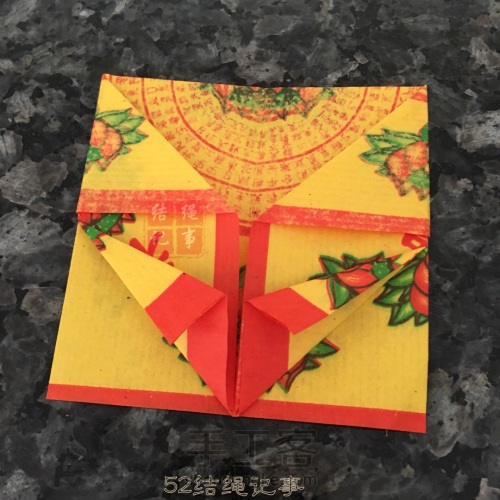 八角荷花元宝的折法图图片